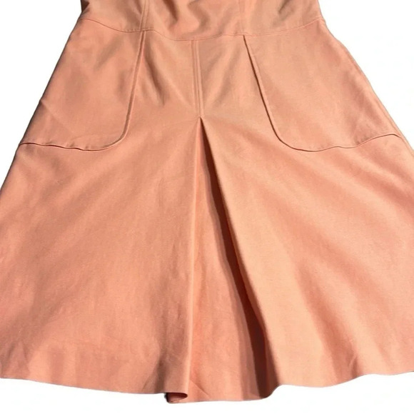Sara Campbell dress women size 6 , coral,classy,lined, chic,dress.Career,event - Picture 11 of 12